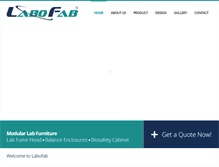 Tablet Screenshot of labofab.com